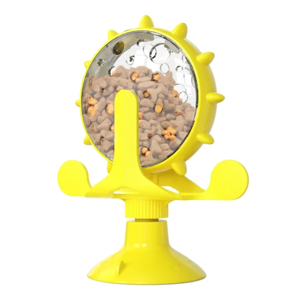 Interactive Pet Feeding Wheel – Slow Feeder & Treat Dispenser for Dogs & Cats - Image 6