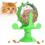 Interactive Pet Feeding Wheel – Slow Feeder & Treat Dispenser for Dogs & Cats