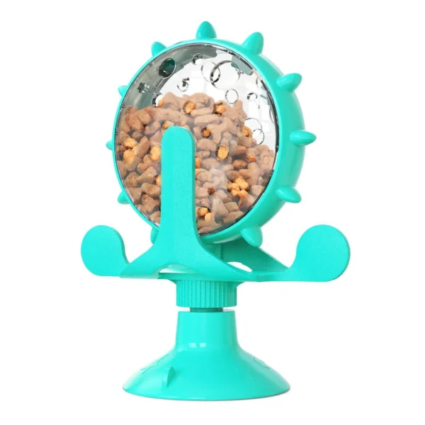 Interactive Pet Feeding Wheel – Slow Feeder & Treat Dispenser for Dogs & Cats - Image 7