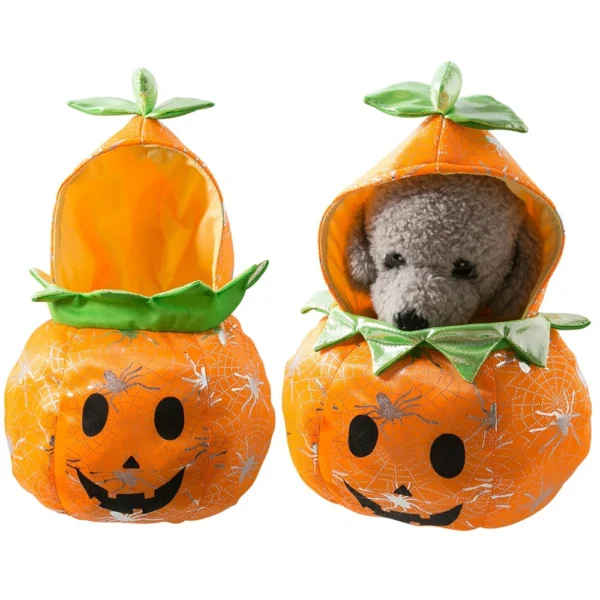 Funny Halloween Dog Pumpkin Costume - Image 5