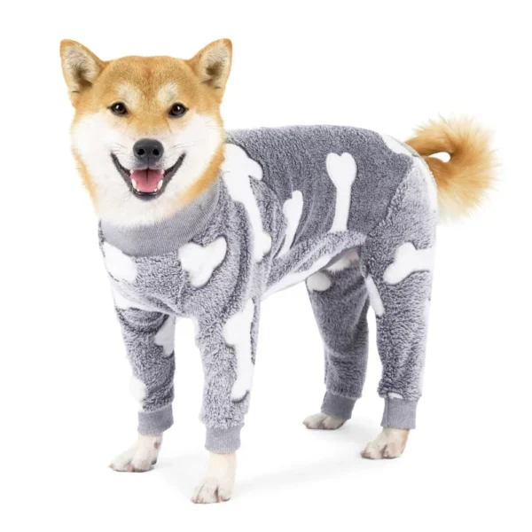 Soft Dog Pajamas – 4-Legged Warm Fleece - Image 7
