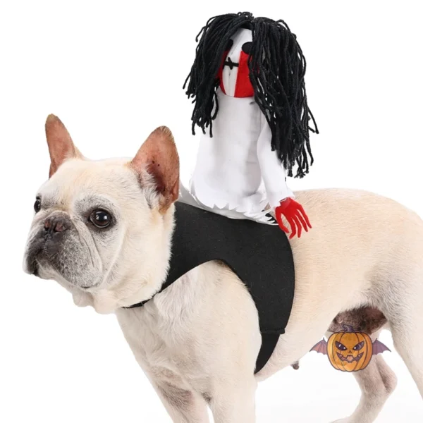 Knight Ghost Costume – Funny Dog & Cat Outfit - Image 4
