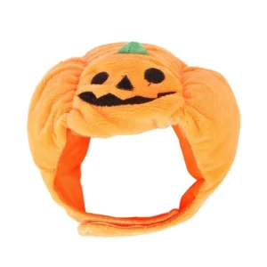Pet Halloween Pumpkin Hat for Dogs & Cats
