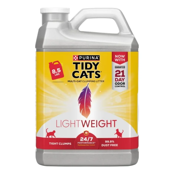 Purina Lightweight Clumping Cat Litter – 24/7 Odor Control, Low Dust - Image 2