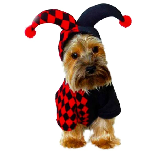 Joker Dog Cat Costume – Funny Halloween & Christmas Pet Outfit - Image 2