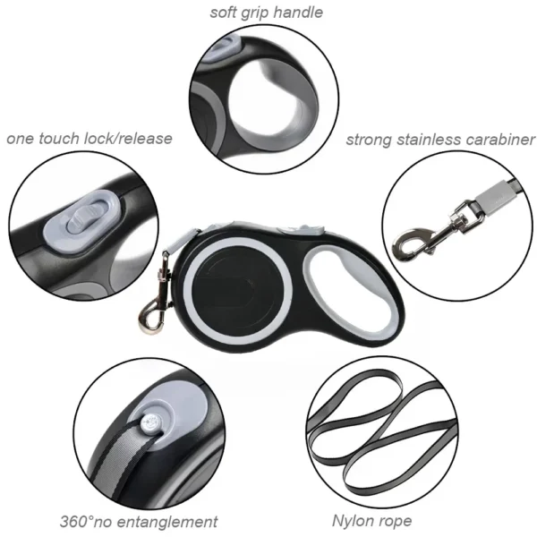Dog Leash – Strong & Adjustable for Small to Large Dogs - Image 4