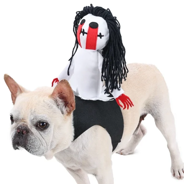 Knight Ghost Costume – Funny Dog & Cat Outfit - Image 2