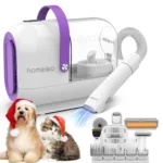 Homeika 3L Dog Grooming Kit – Silent Pet Vacuum with 99% Hair Suction