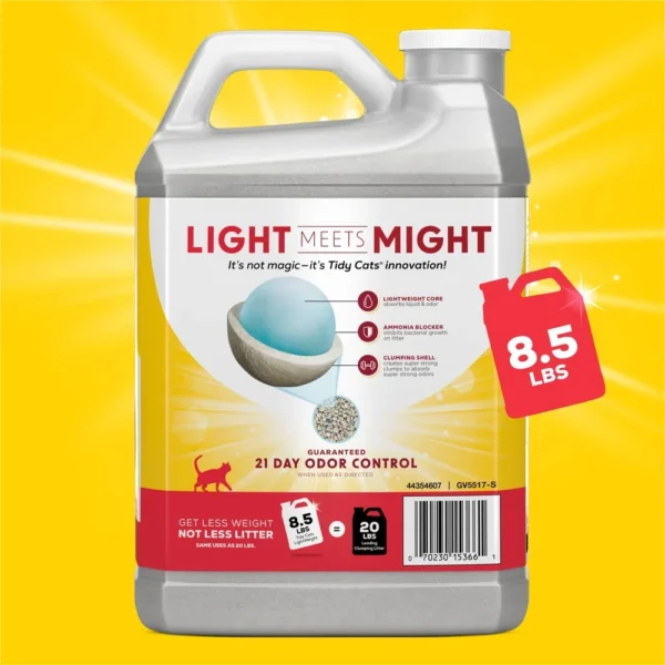Purina Lightweight Clumping Cat Litter – 24/7 Odor Control, Low Dust - Image 6