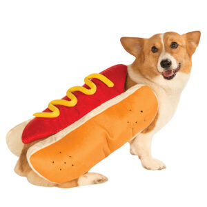 Hot Dog Halloween Costume for Dogs & Cats