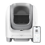 PETMARVEL C1 Smart WiFi Self-Cleaning Cat Litter Box – Large Open Top
