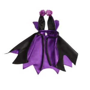 Demon Cloak & Horn Hat Costume
