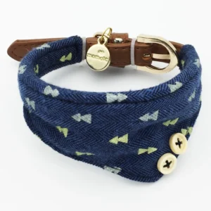 Dog Plaid Bowtie Collar – Adjustable Outfit