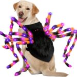 Luminous Spider Pet Costume – Glowing Dress-Up Outfit