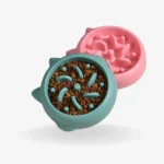 Pet Slow Feeder Bowl – Anti-Choking & Anti-Gulping Dish