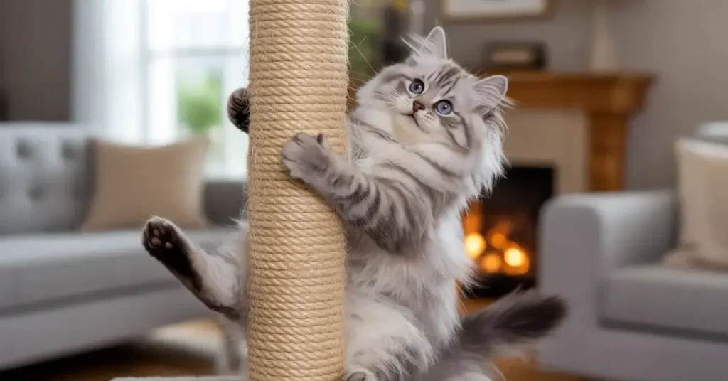 fluffy-cat-scratching-post-by-petsay