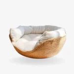 Petsay Handmade Paper Rope Cozy Pet Bed – Four Season Cat & Small Dog Nest