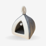 Rabbit Ear Pet House – Soft Mongolian Nest for Cats & Small Dogs