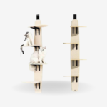 Wooden Cat Door Jumping Platform – Durable Cat Play & Training Stand