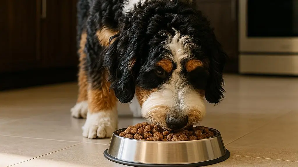 How Much Should a Mini Bernedoodle Eat Each Day?