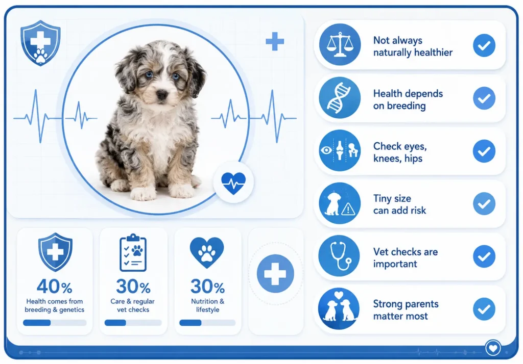 Are Teacup Mini Aussiedoodles Naturally Healthy Dogs