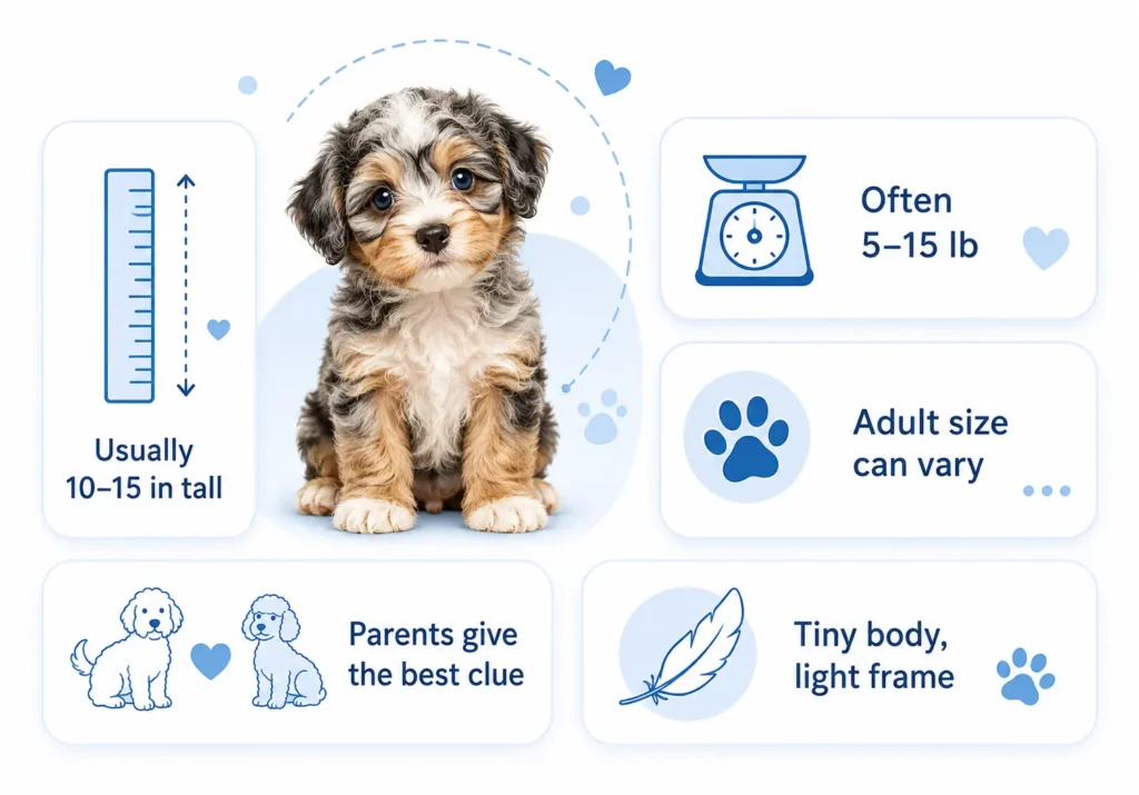 How Small Does a Teacup Mini Aussiedoodle Get