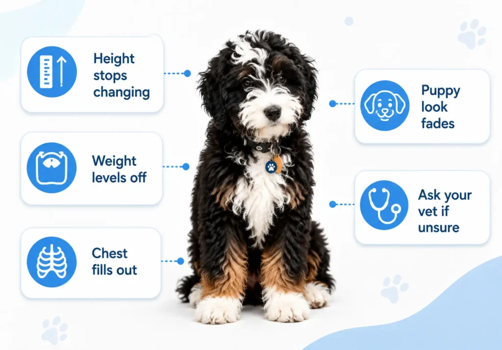 How to Tell If Your Mini Bernedoodle Is Fully Grown