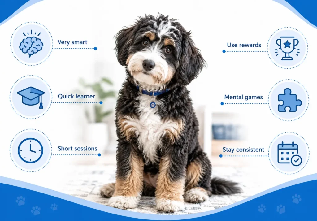 Mini Aussiedoodle Training and Intelligence