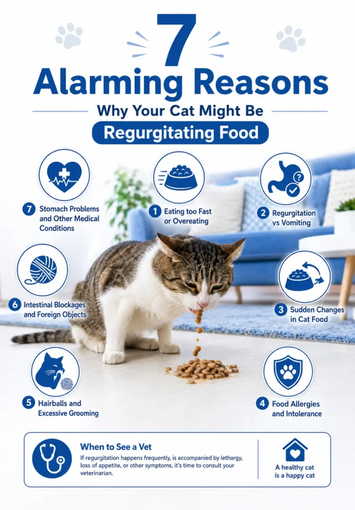 Why Is My Cat Vomiting Undigested Food 7 Alarming Reasons
