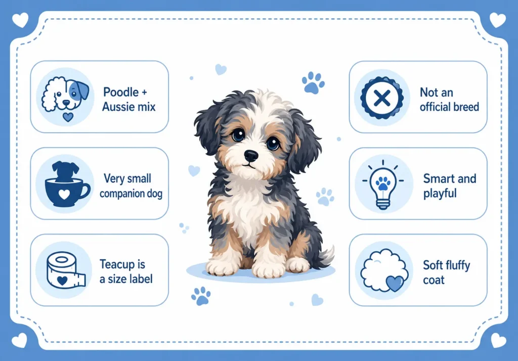 What Is a Teacup Mini Aussiedoodle
