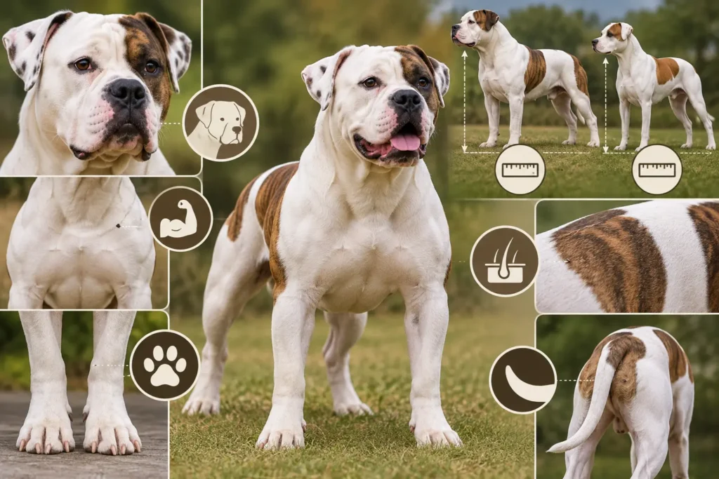 American Bulldog Appearance and Size Built Like an Athlete