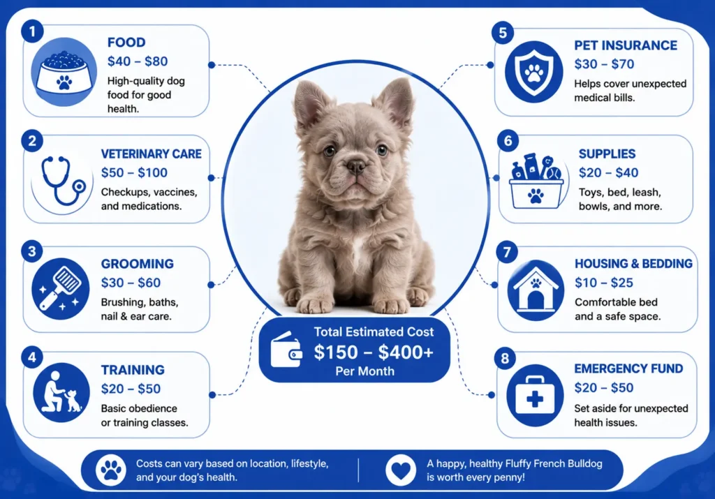 How Much Does It Cost to Own a Fluffy French Bulldog