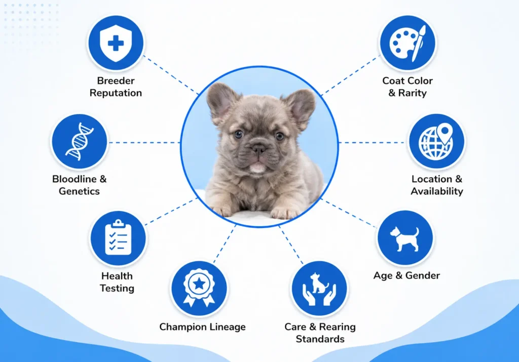 What Factors Affect Fluffy French Bulldog Price