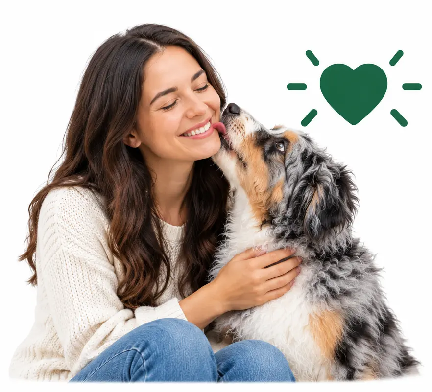 Affection and Bonding aussiedoodle icon img