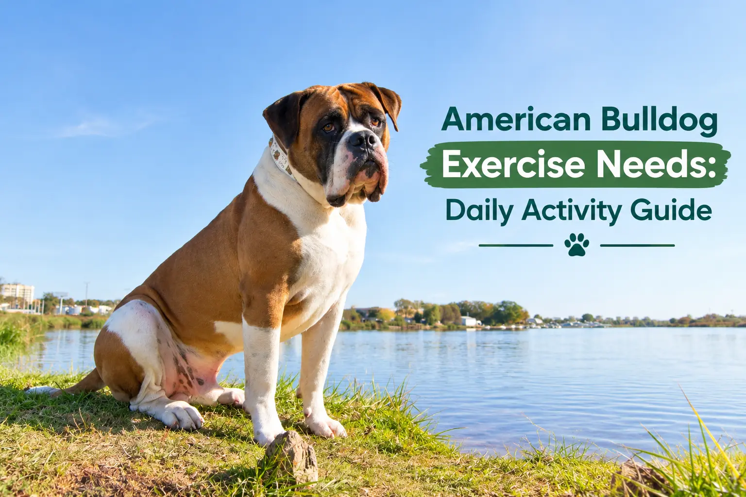 American Bulldog Exercise Needs: Daily Activity Guide Featured img